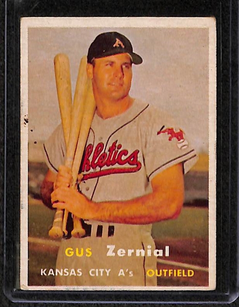Lot Of 57 1957 Topps Different Baseball Cards