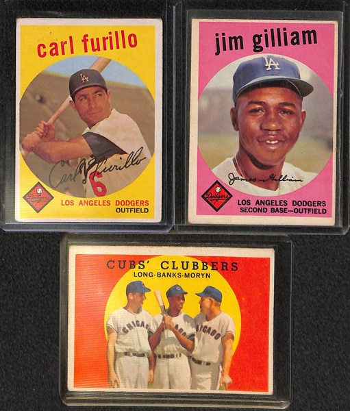 Lot Of 50 1959 Topps Different Baseball Cards
