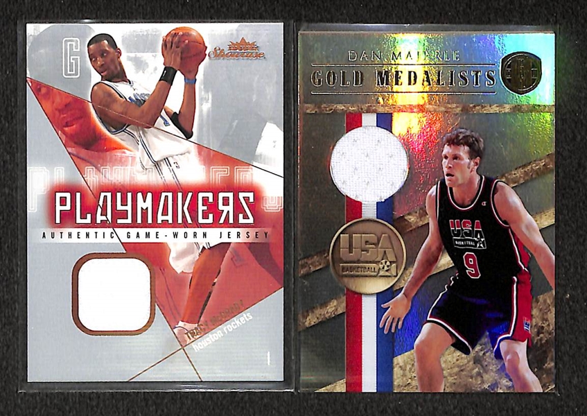 Lot Of 100 Basketball Relic Cards