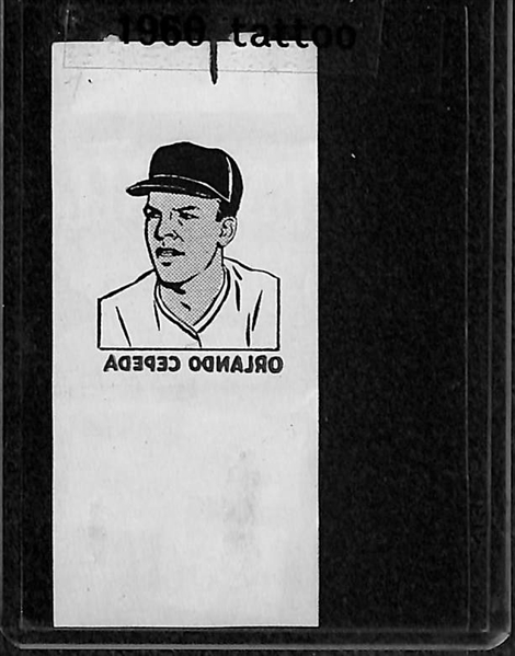Lot Of 11 1960 Topps Tattoos W/ Wynn