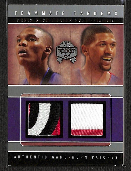 Lot Of 24 Basketball Patch Cards