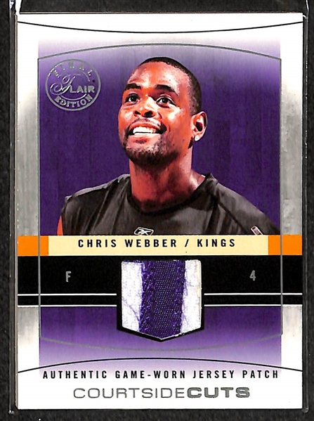 Lot Of 24 Basketball Patch Cards