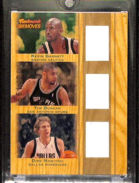 Lot of 24 Basketball Triple Jersey Cards