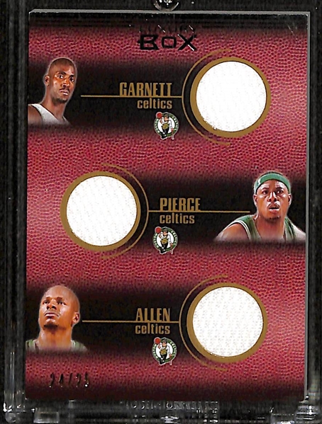 Lot Of 23 Basketball 3-8 Piece Jersey Cards