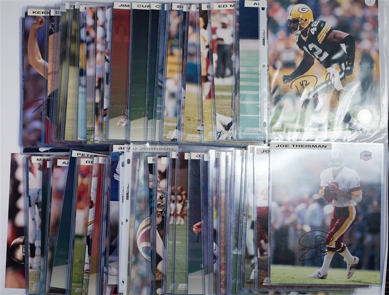 Lot Of 60+ 8 x 10 Autographed Sports Photos
