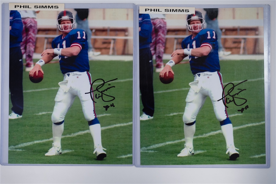 Lot Of 60+ 8 x 10 Autographed Sports Photos