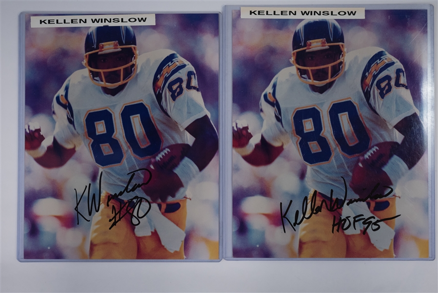 Lot Of 60+ 8 x 10 Autographed Sports Photos