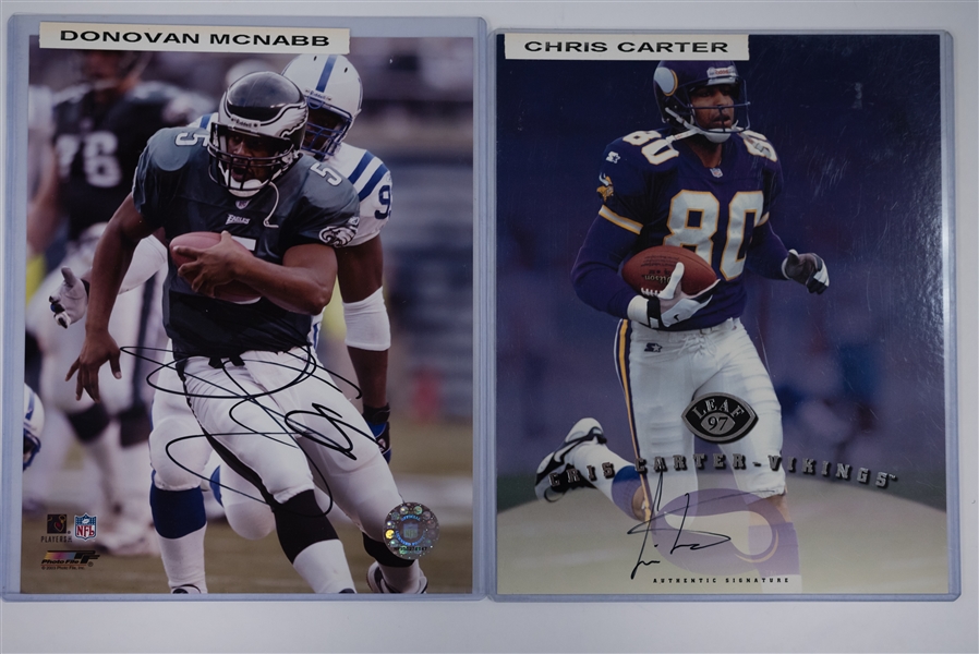 Lot Of 60+ 8 x 10 Autographed Sports Photos