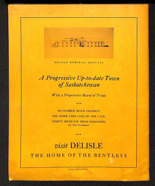 1947 The Famous Bentleys Booklet Signed By Walter Thurn