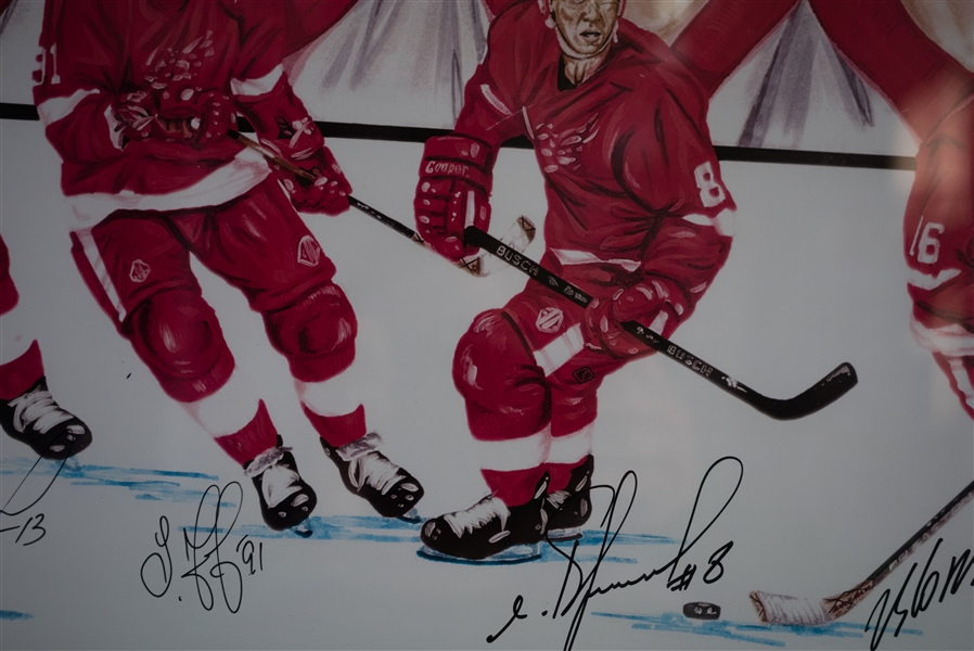 Russian Five Signed Lithograph W/ Fedorov