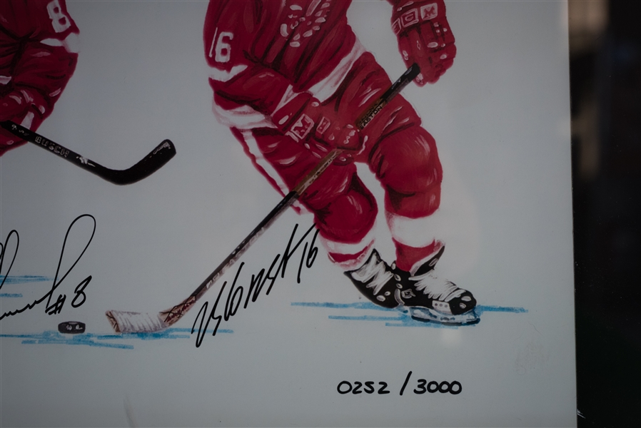 Russian Five Signed Lithograph W/ Fedorov