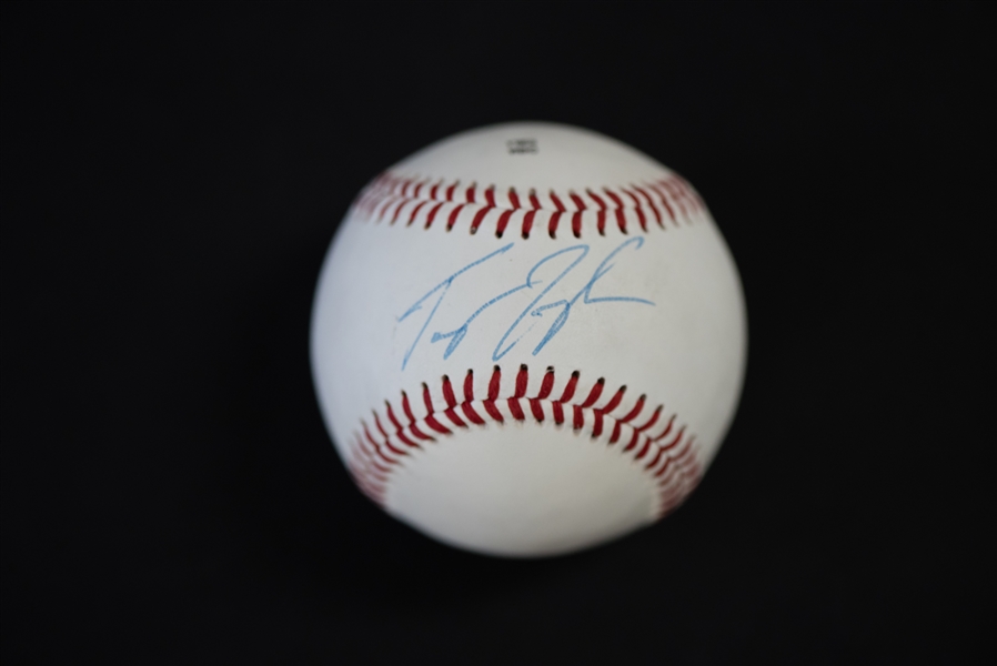Lot Of 4 Phillies Signed Baseballs w. Charlie Manuel