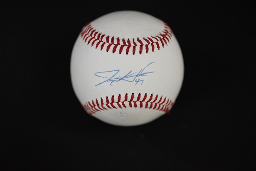 Lot of 5 Phillies Signed Baseballs w. Domonic Brown