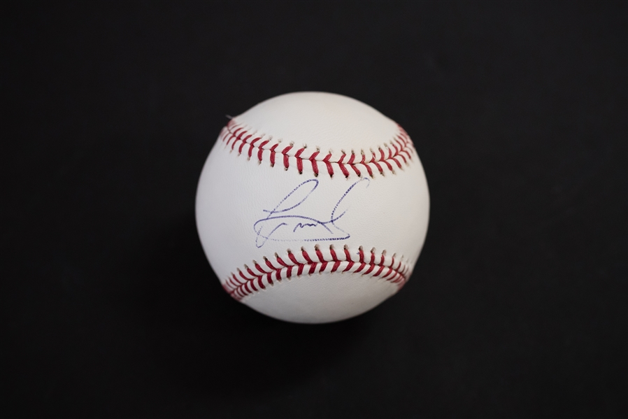 Lot Of 3 Baseball Stars Signed Baseballs w. Rollie Fingers