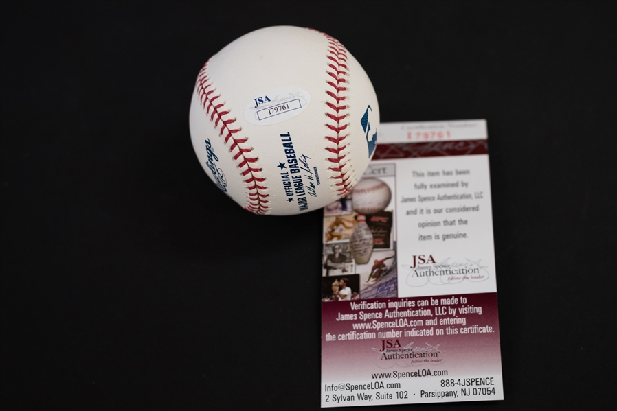 Lot Of 3 Baseball Stars Signed Baseballs w. Rollie Fingers