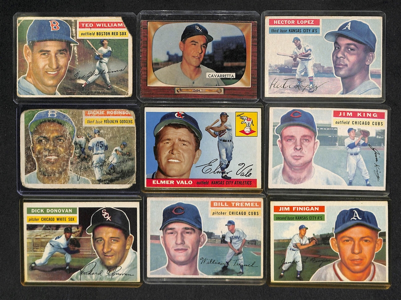 Vintage Baseball Card Lot From 1939-1956