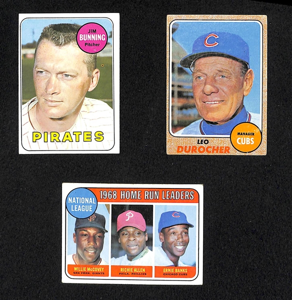 Lot Of 250 Assorted Topps Baseball Cards From 1958-1969