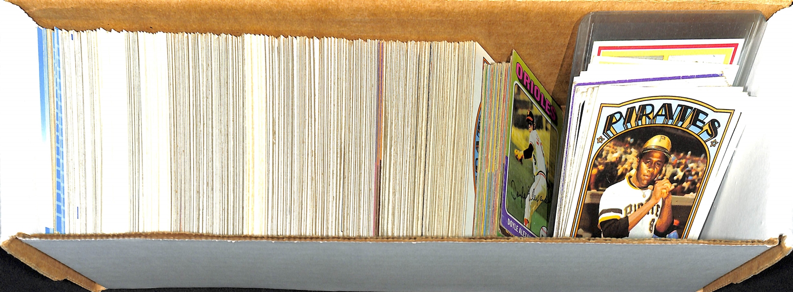 Lot Of 250+  Assorted Baseball Cards From 1972-1987