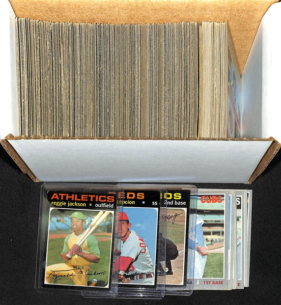 Lot Of 250+ Assorted Baseball Cards From 1970 & 1971