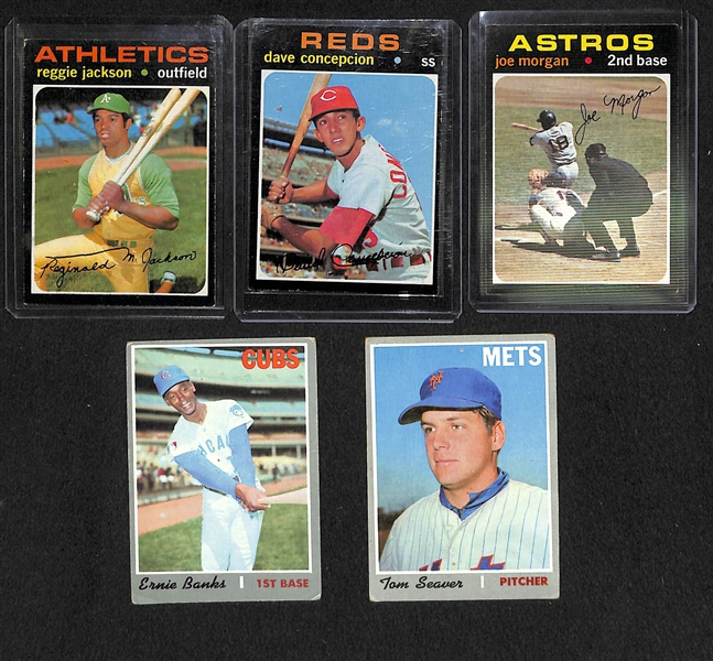 Lot Of 250+ Assorted Baseball Cards From 1970 & 1971
