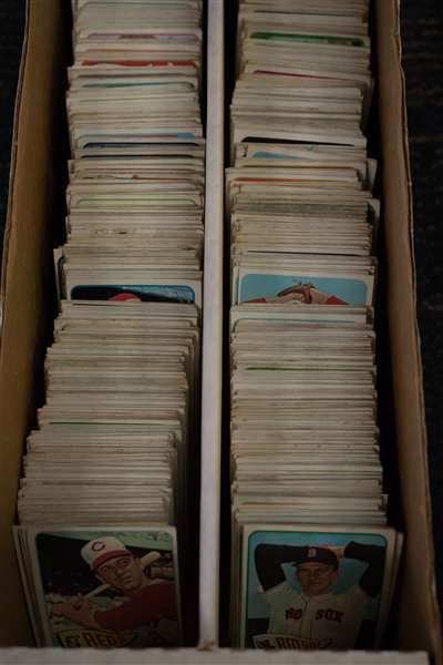 Lot Of 800 Assorted 1965 Topps Baseball Cards