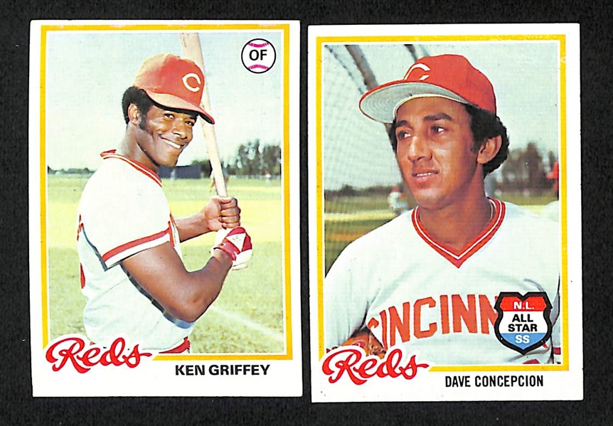 Lot Of 524 Different 1978 Topps Baseball Cards