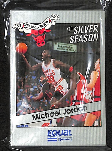 1991 Star Chicago Bulls Sealed Team Card Set