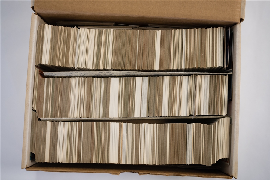 Lot Of 3500+ Assorted Baseball Cards From 1970's-1980's