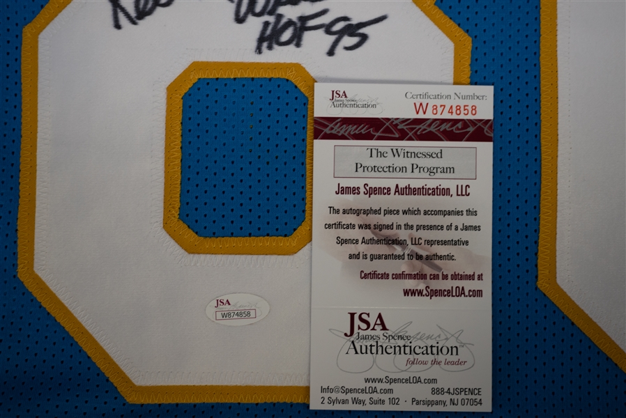 Kellen Winslow Signed & Inscribed Jersey - JSA