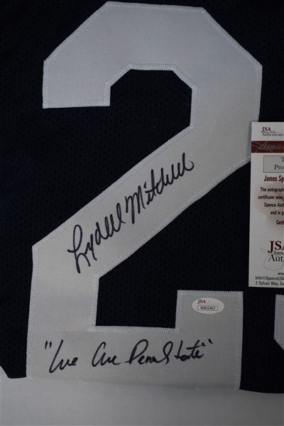Lydell Mitchell Signed & Inscribed Penn State Jersey - JSA