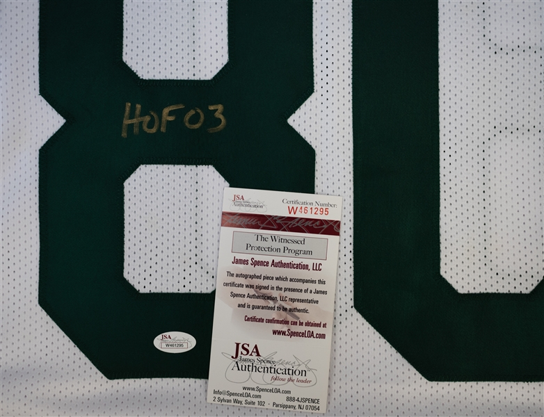 James Lofton Signed & Inscribed Jersey - JSA