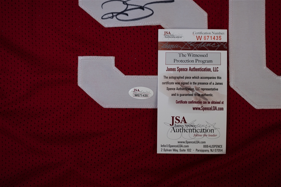 Ralph Sampson Signed Rockets Jersey - JSA