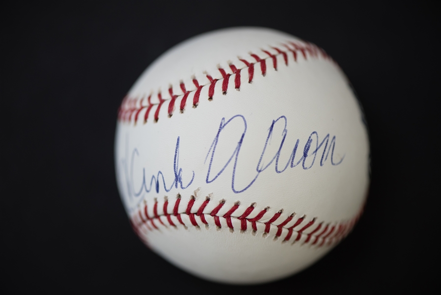 Hank Aaron Signed Official MLB Baseball - PSA/DNA COA