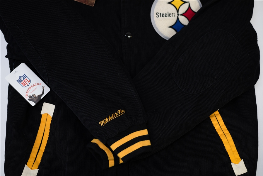 Steelers Mitchell & Ness Throwback Coat