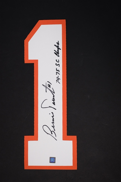 Bernie Parent Signed & Inscribed Jersey Number