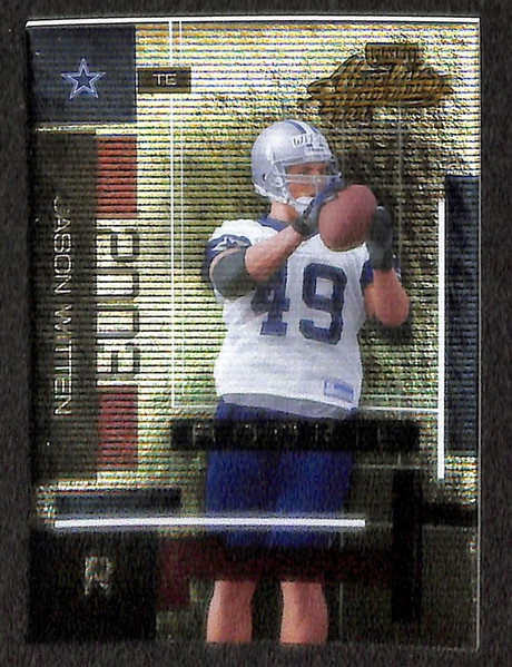 Lot Of 7 Football Stars Rookie Cards w. Polamalu