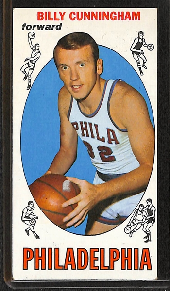 Lot Of 11 Basketball Stars Cards From 1969-71
