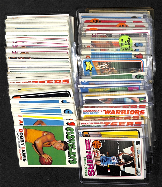 Lot Of 85 Basketball Cards From 1971/72-1978/79