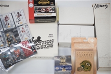 Large Lot Of Football Cards & Sets