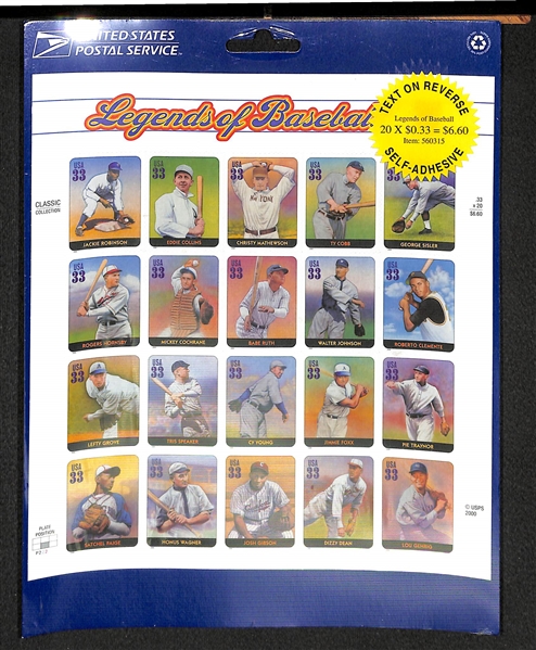 Lot Of Baseball Tickets/Pins/Stamps - Includes ticket stubs for Mark McGwire Record Breaking HR Season 1998, 1983 World Series, 1976 All Star Game, More!