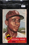 1953 Topps Satchell Paige Card BVG 2.5