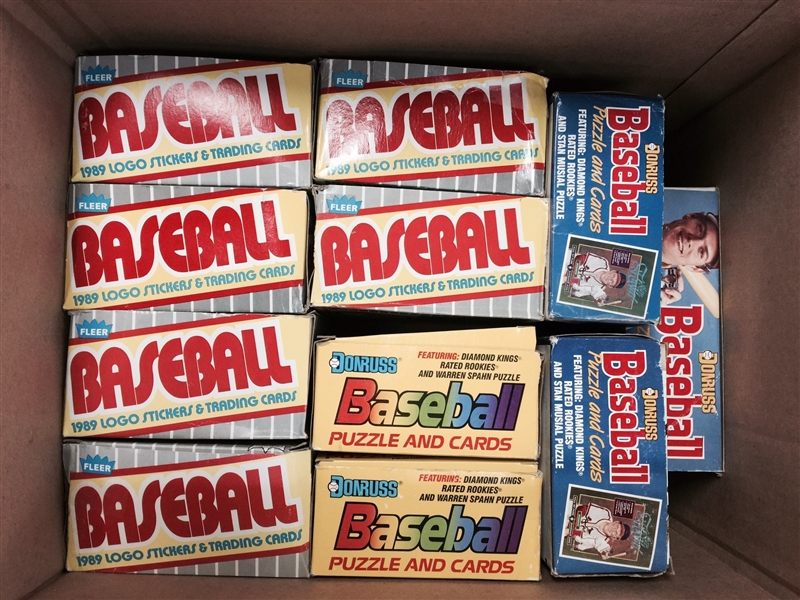 Lot of 10 Wax Boxes – with Sealed Packs