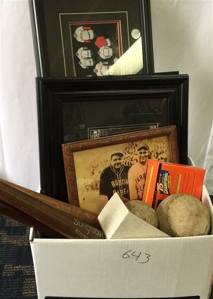 Lot of Baseball Memorabilia