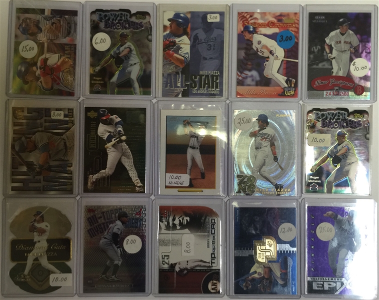 Lot of 50+ Baseball Insert & Parallel Cards