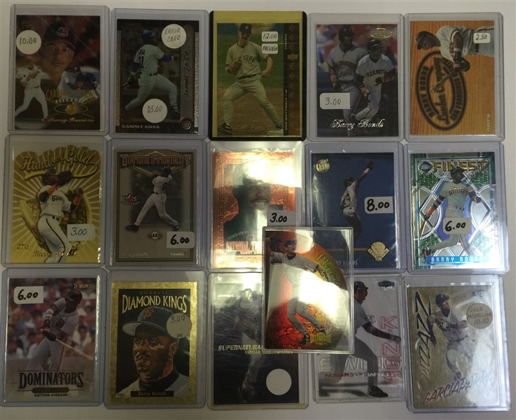 Lot of 50+ Baseball Insert & Parallel Cards