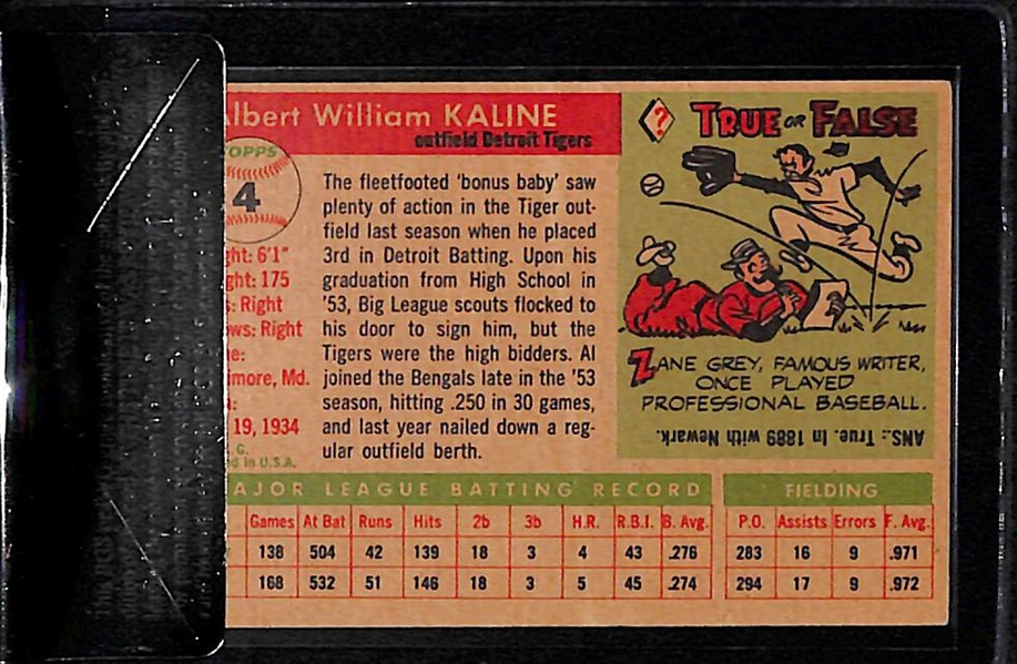 1955 Topps Al Kaline Card BVG 6.0