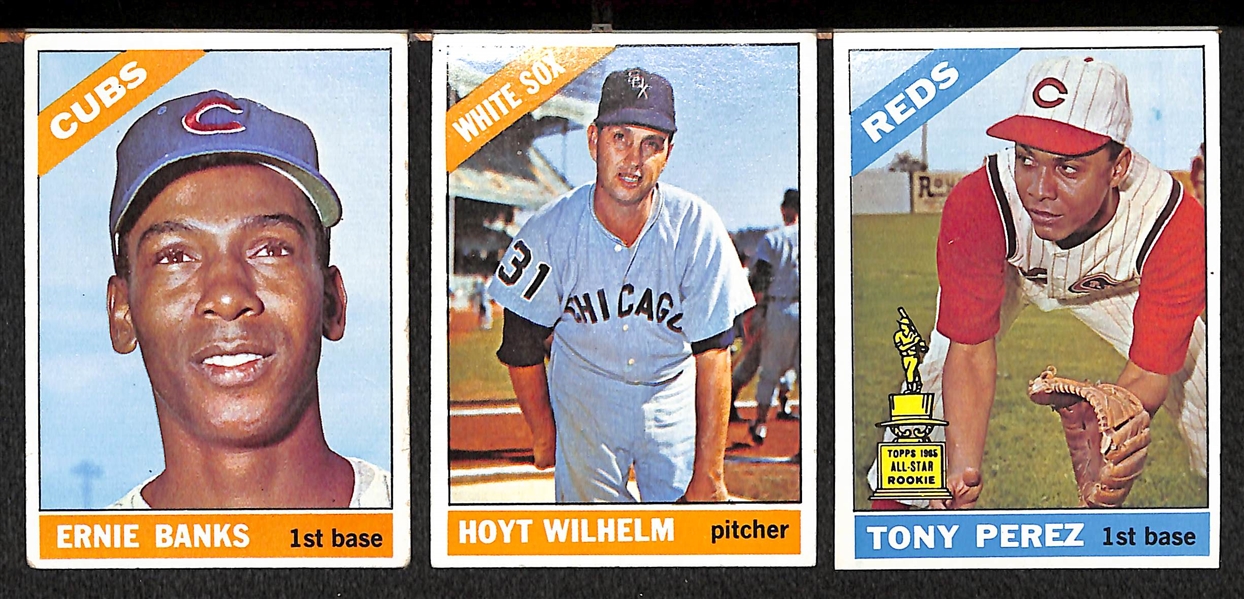 Lot Of 230 Different 1966 Topps Baseball Cards