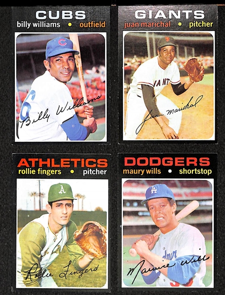 Lot Of 315 Different 1971 Topps Baseball Cards