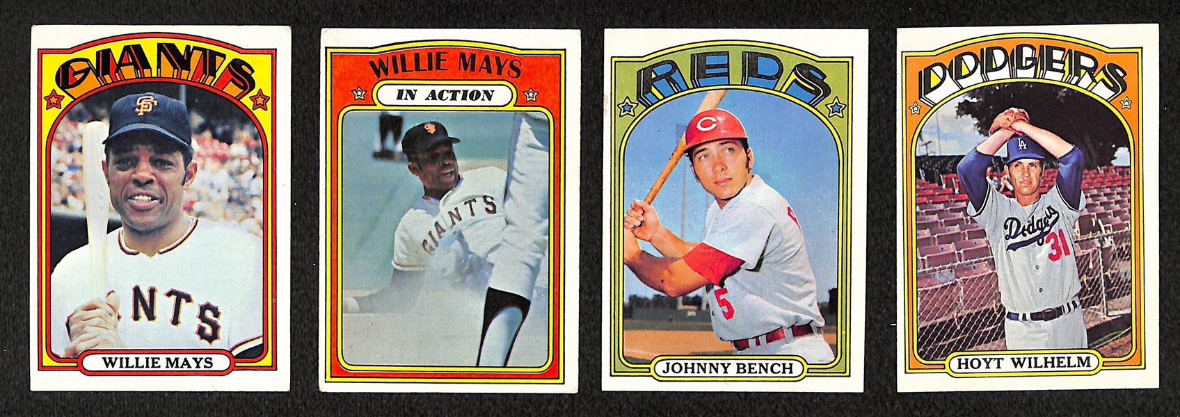1972 Topps Baseball Partial Card Set