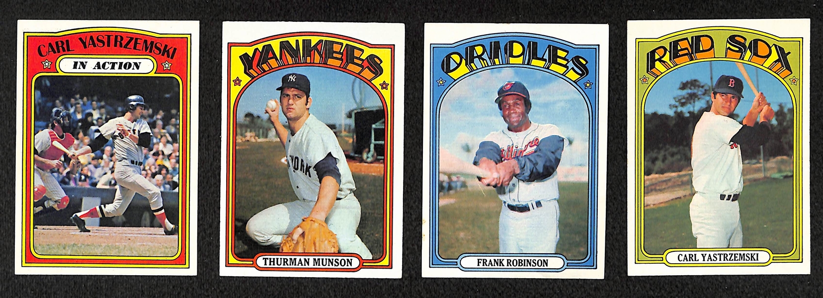1972 Topps Baseball Partial Card Set